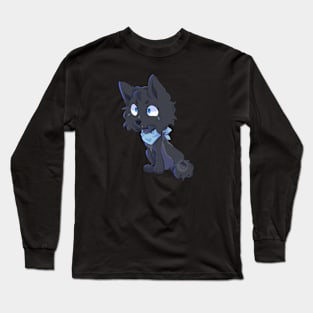 Grey Cat Long Sleeve T-Shirt